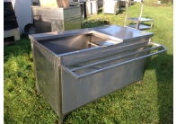 Pokladní blok s pojezd. dráhou, 1400x700x850mm gastro bazar Pokladní blok s pojezd. dráhou, 1400x700x850mm gastro bazar